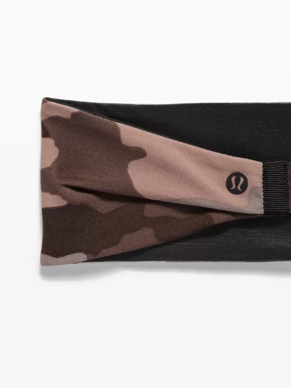 Lululemon Fringe Fighter - Brown Camouflage Headband - OS